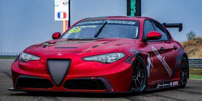 Ecco Alfa Romeo Giulia elettrica per il campionato ETCR