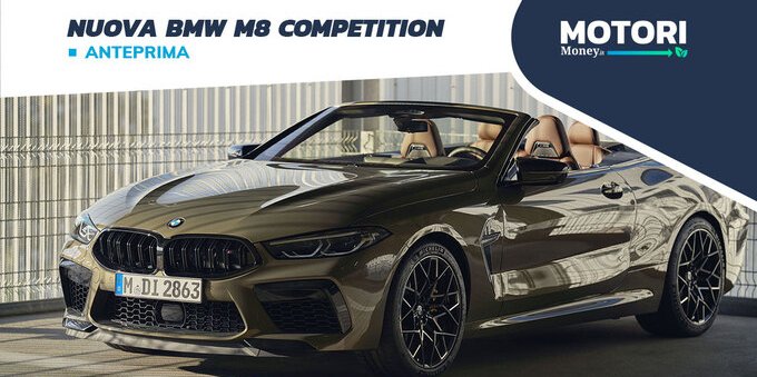 Nuova BMW M8 Competition: motore, prestazioni, dotazione e foto