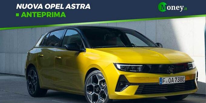 Nuova Opel Astra: prezzi a partire da 24.500 euro