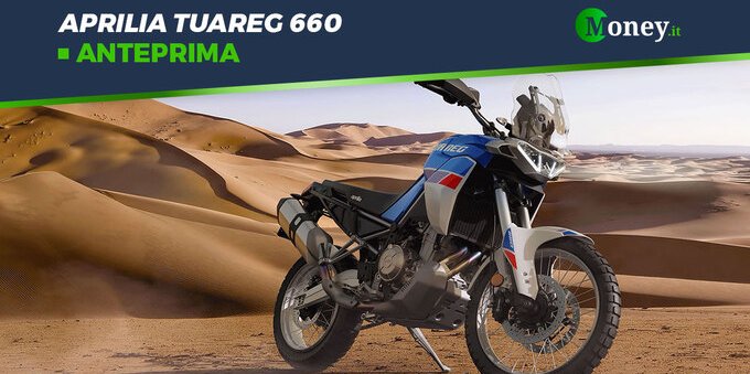 Aprilia Tuareg 660: foto, motore e ciclistica 