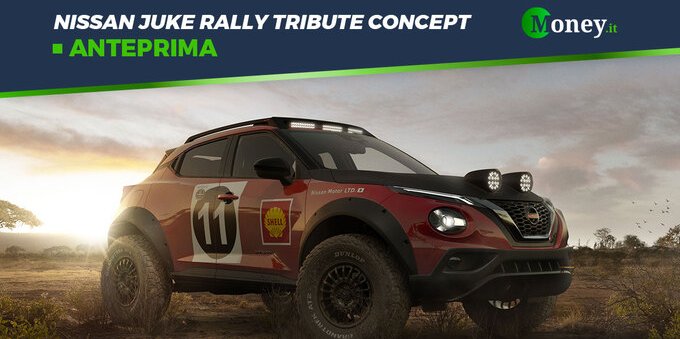 Nissan Juke Rally Tribute Concept: il SUV ibrido da rally