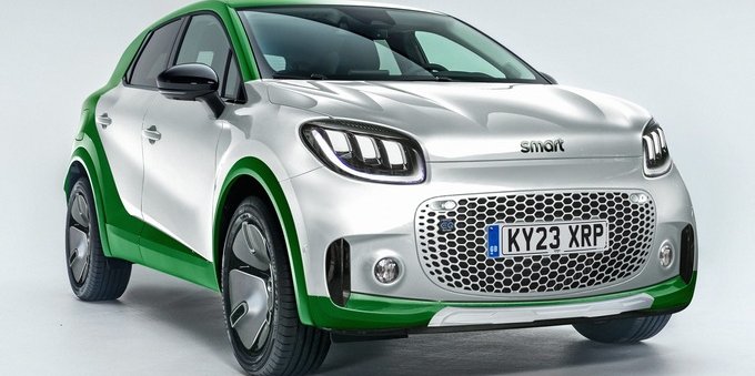 Il nuovo SUV elettrico Smart pronto a sfidare Peugeot e-2008