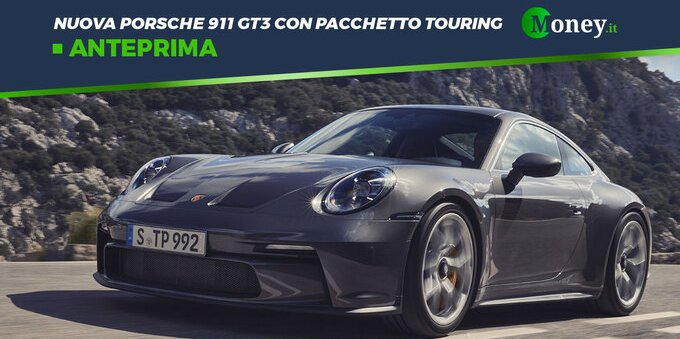 Nuova Porsche 911 GT3 con pacchetto Touring: motore, foto e prezzo 