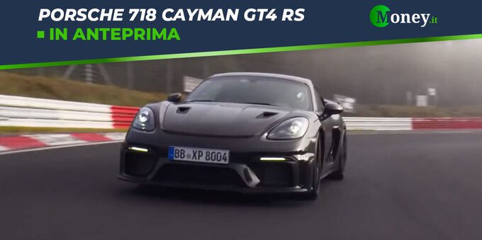 Porsche 718 Cayman GT4 RS: giro record al Nurburgring 