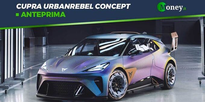 Cupra UrbanRebel Concept: l'auto elettrica del futuro