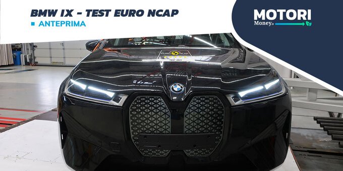 BMW iX: cinque stelle nei test Euro NCAP