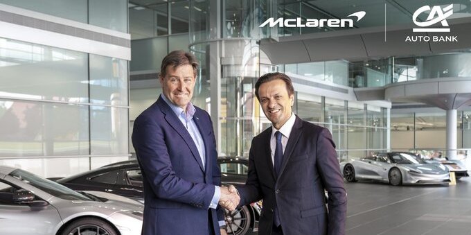 Con il supporto di CA Auto Bank nasce McLaren Financial Services