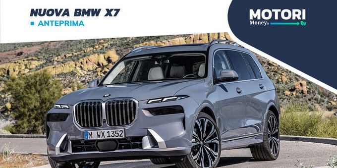 Nuova BMW X7: motori, prestazioni, dimensioni, foto 