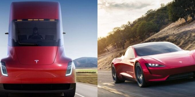 Nuove Tesla Roadster e Semi: entro fine anno in arrivo novità