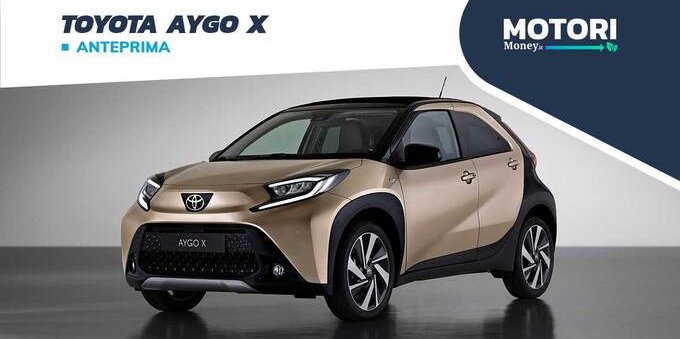 Toyota Aygo X: motore, dimensioni, foto