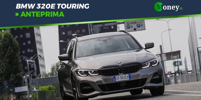 BMW 320e Touring: foto e prestazioni dell'ibrida plug-in