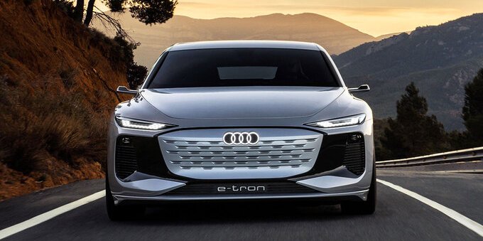 Audi A6 e-tron concept: foto ed anteprima della berlina elettrica