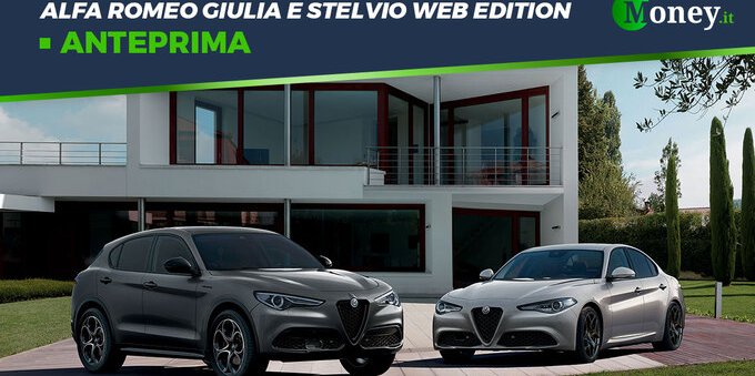 Alfa Romeo Giulia e Stelvio Web Edition: prezzi, foto e caratteristiche