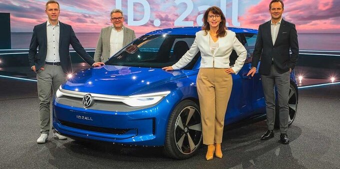Volkswagen ID.2all: l'auto elettrica che costerà meno di 25.000 euro 