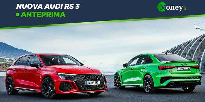 Nuova Audi RS 3: foto, motore, prezzo, prestazioni
