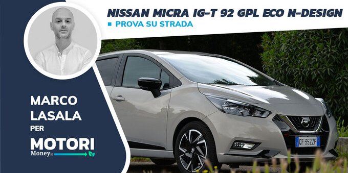Nissan Micra: prova su strada della GPL ECO N-Design