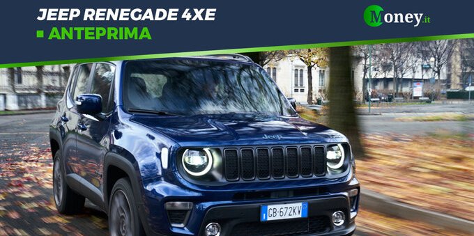 Jeep Renegade 4xe: foto, prezzi e motore del SUV ibrido plug-in