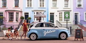 La gelateria più piccola del mondo è una Fiat 500e