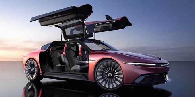 DeLorean Alpha 5: l'auto elettrica erede della DMC-12 arriverà nel 2024