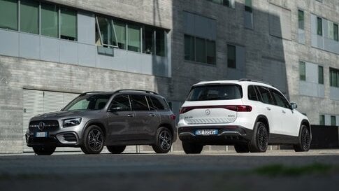Mercedes-Benz EQB e GLB 2024: restyling per i SUV a 7 posti