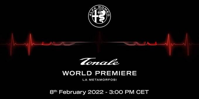 Alfa Romeo Tonale: presentazione 8 febbraio 2022