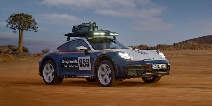 Porsche 911 Dakar: solo 2.500 esemplari per la sportiva da off-road 