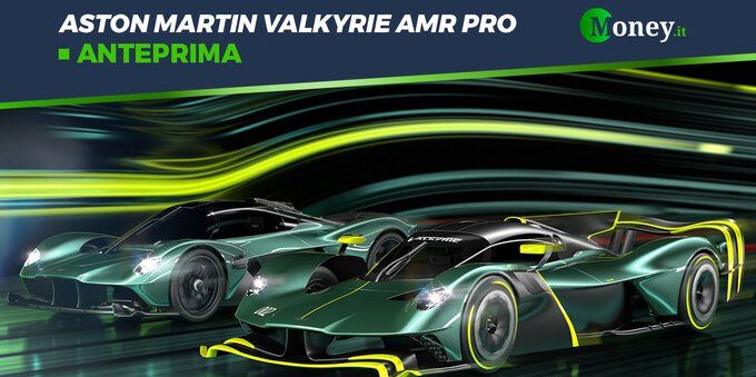 Aston Martin Valkyrie AMR PRO: foto e prestazioni