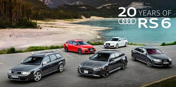Audi RS 6: quattro generazioni per l'icona delle station wagon sportive