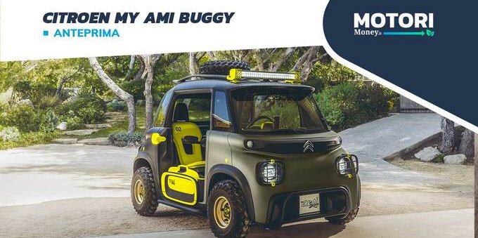 Citroen My Ami Buggy: una concept car elettrica