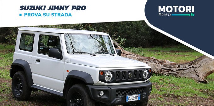 Suzuki Jimny Pro: un fuoristrada inarrestabile (PROVA)
