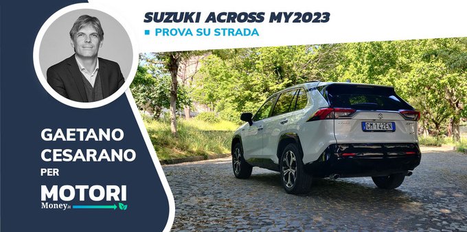 Suzuki Across 2023: la versione aggiornata del SUV ibrido plug-in