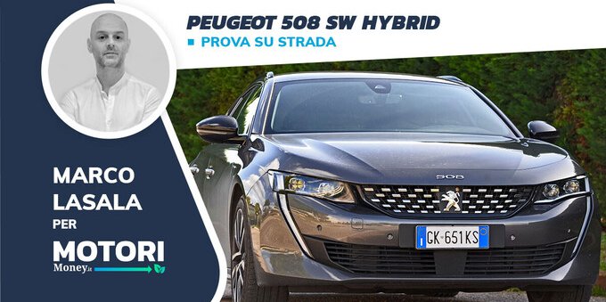Peugeot 508 SW Hybrid: la station ibrida plug-in 