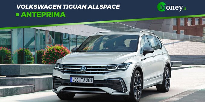Volkswagen Tiguan: foto, motori e prezzi della Allspace