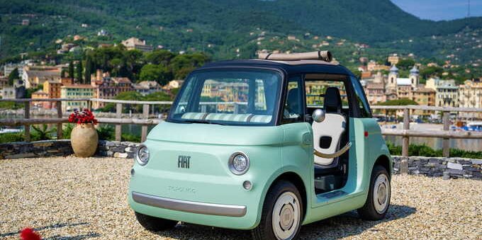 Nuova Fiat Topolino: pensata per la città e 100% elettrica