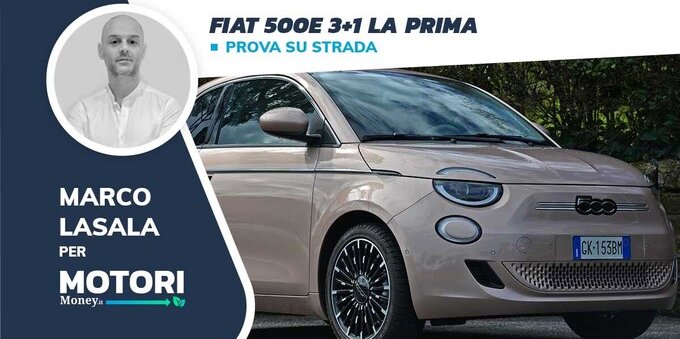 Fiat 500e 3+1 La Prima: elettrica, elegante e Italiana