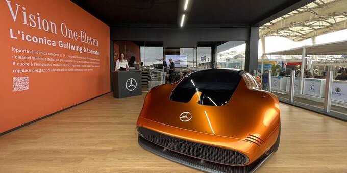 Al Salone Nautico di Genova anteprima italiana della Mercedes-Benz Vision One-Eleven