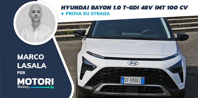 Hyundai Bayon 1.0 TGDI 100CV mild-hybrid 48V: l'Urban SUV 