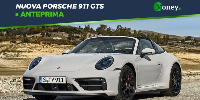 Nuova Porsche 911 GTS: prestazioni, prezzi e foto